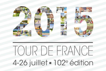 Les parcours du Tour de France (Cyclisme) pour l’année 2015