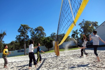 Volley-ball, un jeu d’équipe fait pour les enfants